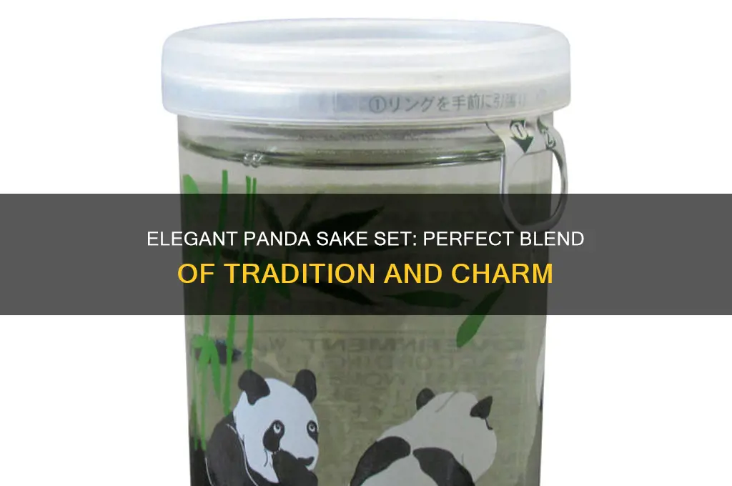 panda sake set