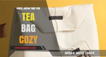 Papel Japan Tea Bag Cozy: Crafting Warmth and Tradition