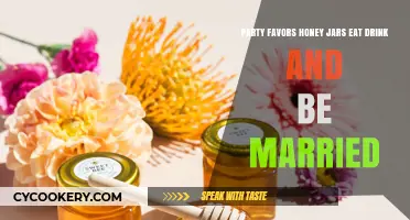 Sweet Wedding Favors: Honey Jars for Your Eat, Drink, and Be Married Celebration