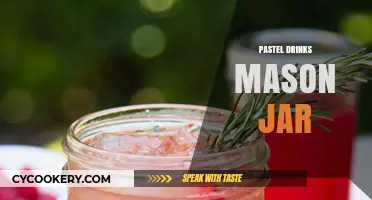 Charming Pastel Drinks in Mason Jars: Creative Recipes & DIY Ideas