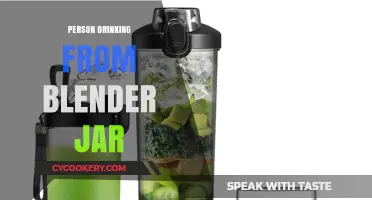 Blender Jar Drinking: Creative, Quick, and Quirky Hydration Hack