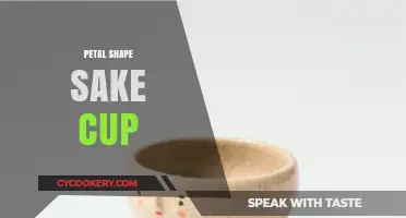 Elegant Petal-Shaped Sake Cups: A Fusion of Art and Tradition