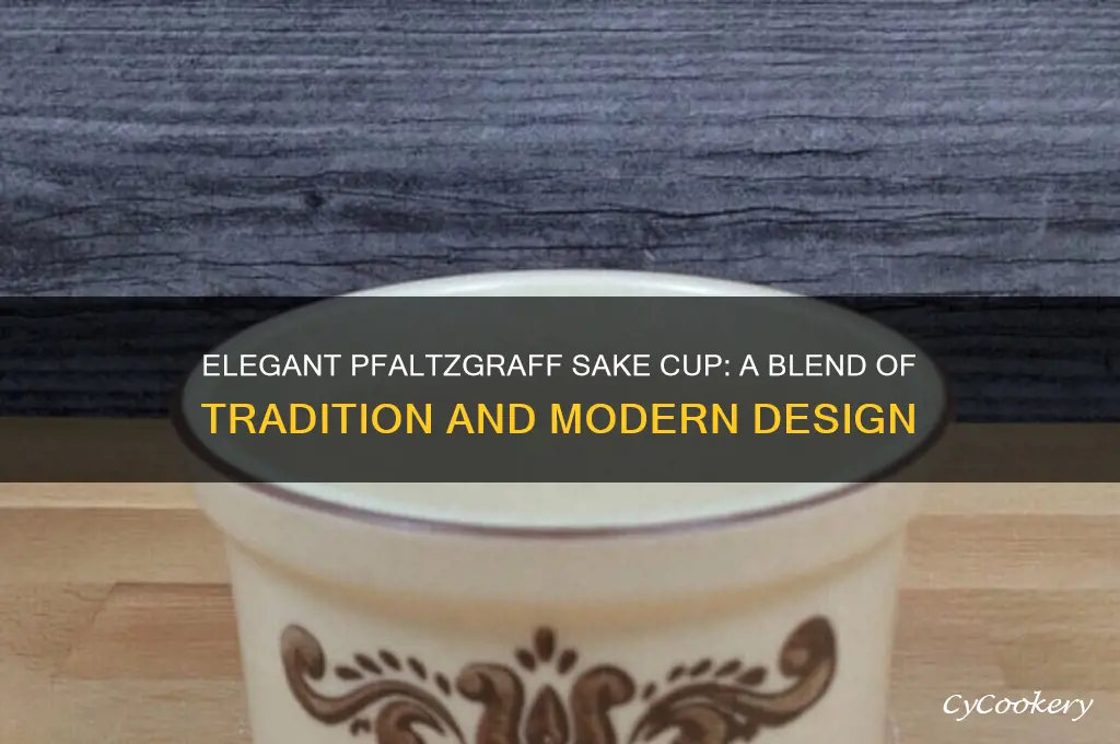pfaltzgraff sake cup
