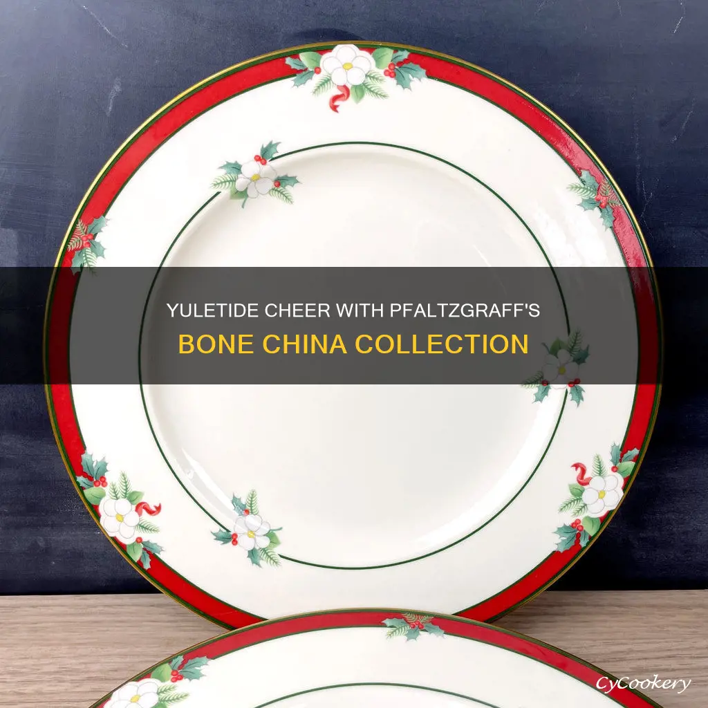 pfaltzgraff yuletide bone china