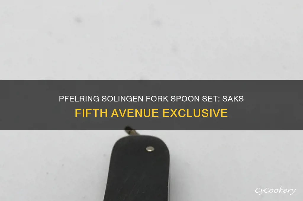 pfelring soligen fork spoon set for saks
