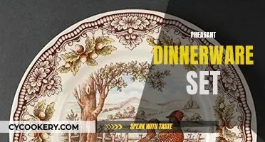 The Elegant Appeal of Pheasant Dinnerware Sets