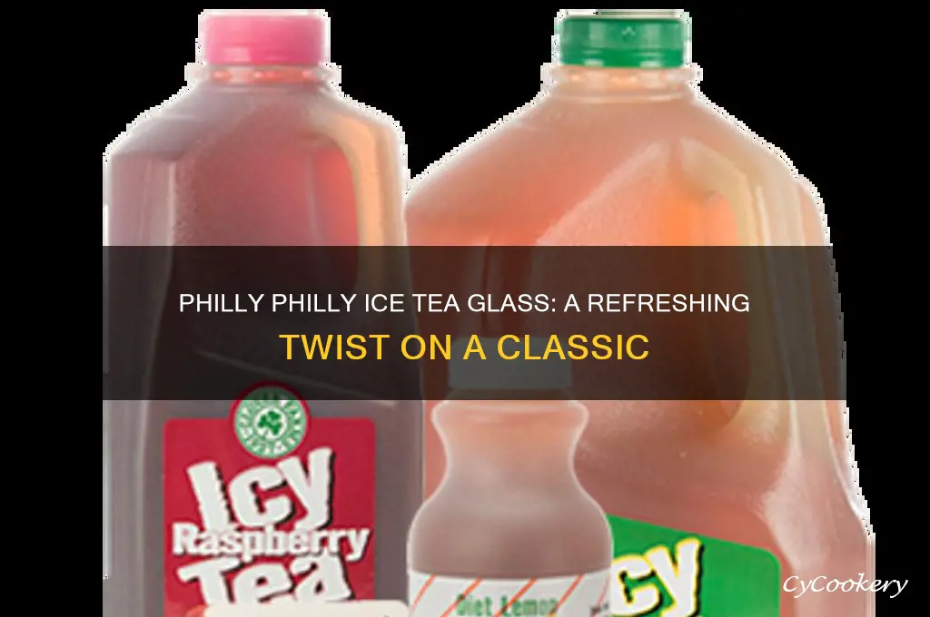 philly philly ice tea glass