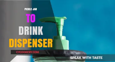 Transform Your Pickle Jar into a Stylish DIY Drink Dispenser