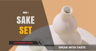 Elegant Pier 1 Sake Set: Perfect for Traditional Japanese Dining