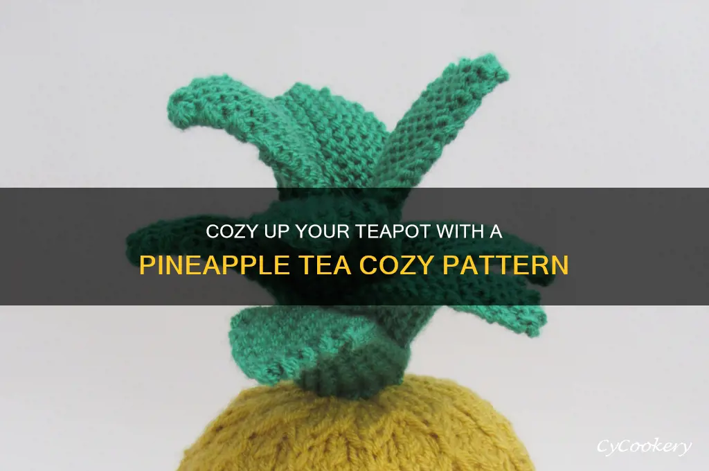 pineapple tea cozy pattern