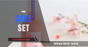 Elegant Pink Sake Set: Perfect for Modern Japanese Dining Experience