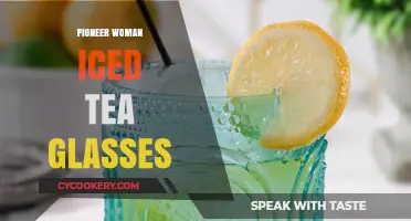 Charming Pioneer Woman Iced Tea Glasses for Summer Refreshment