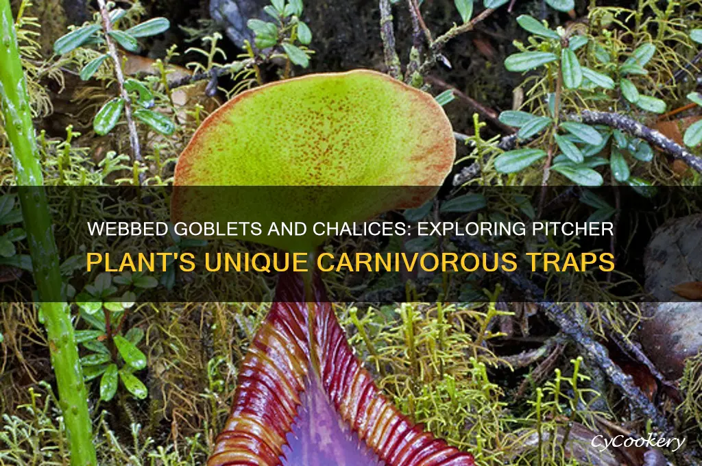pitcher plant webbed goblets and chalices