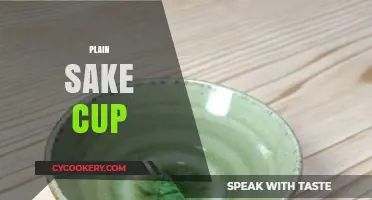 Elegant Simplicity: The Timeless Charm of a Plain Sake Cup