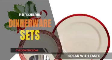 Festive Flair: Elevating Christmas Tables with Plastic Dinnerware Sets