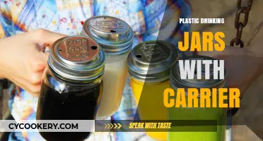 Eco-Friendly Plastic Drinking Jars with Carrier: Convenience Meets Sustainability
