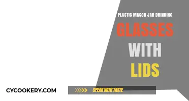 Eco-Friendly Plastic Mason Jar Glasses: Stylish, Reusable, and Leak-Proof Lids