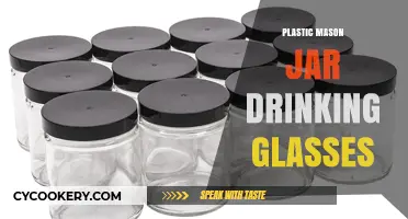 Eco-Friendly Sips: Stylish Plastic Mason Jar Drinking Glasses for Modern Homes