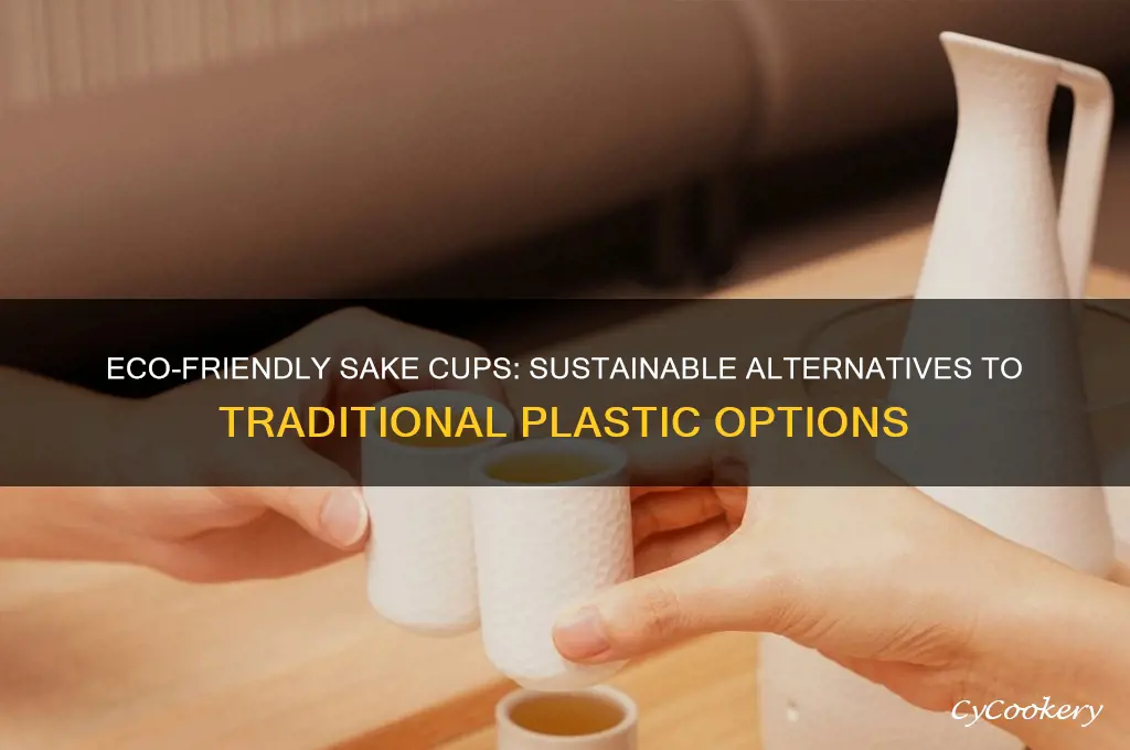 plastic sake cups