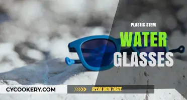 Eco-Friendly Plastic Stem Water Glasses: Stylish, Durable, and Sustainable Choice