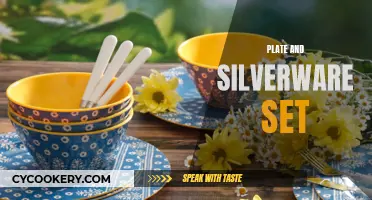 Dining Essentials: Plate and Silverware Set