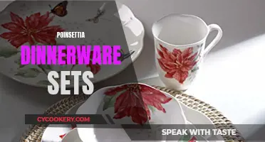 Poinsettia Dinnerware for Festive Meals