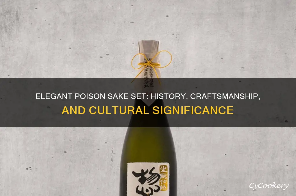 poison sake set