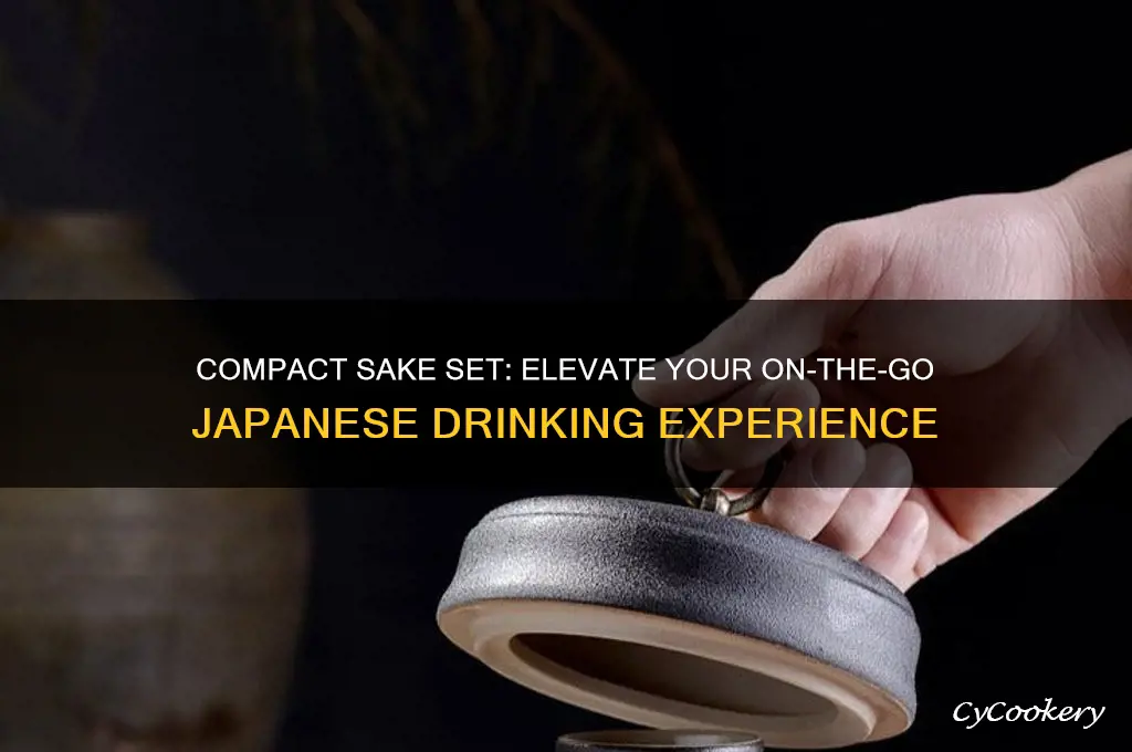 portable sake set