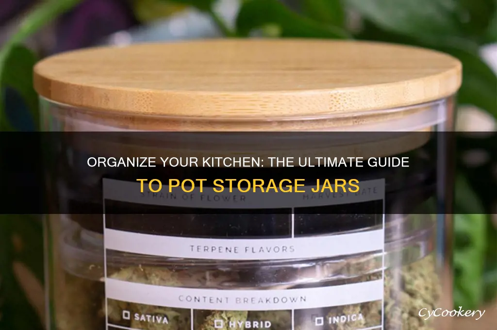 pot storage jars