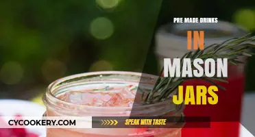 Creative Pre-Made Drinks in Mason Jars: Easy, Stylish, and Delicious Ideas