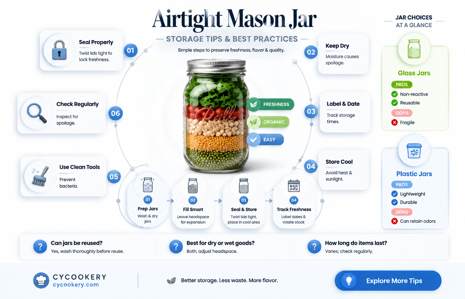 air tight mason jar