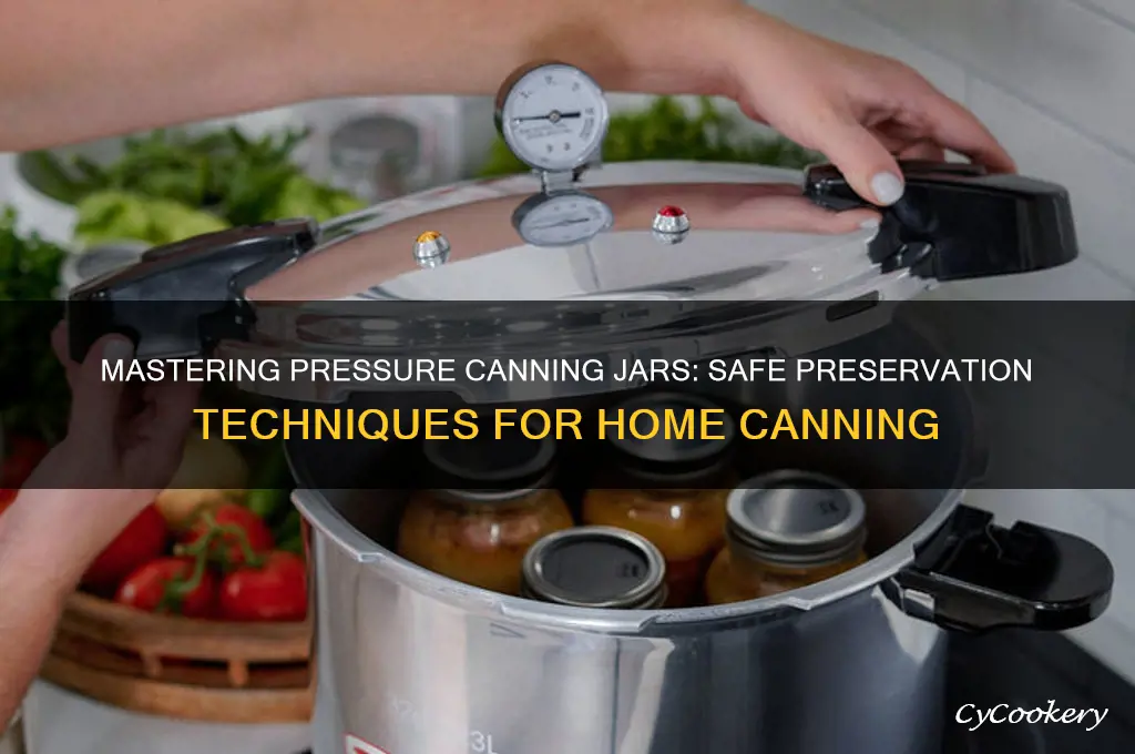 pressure canning jars