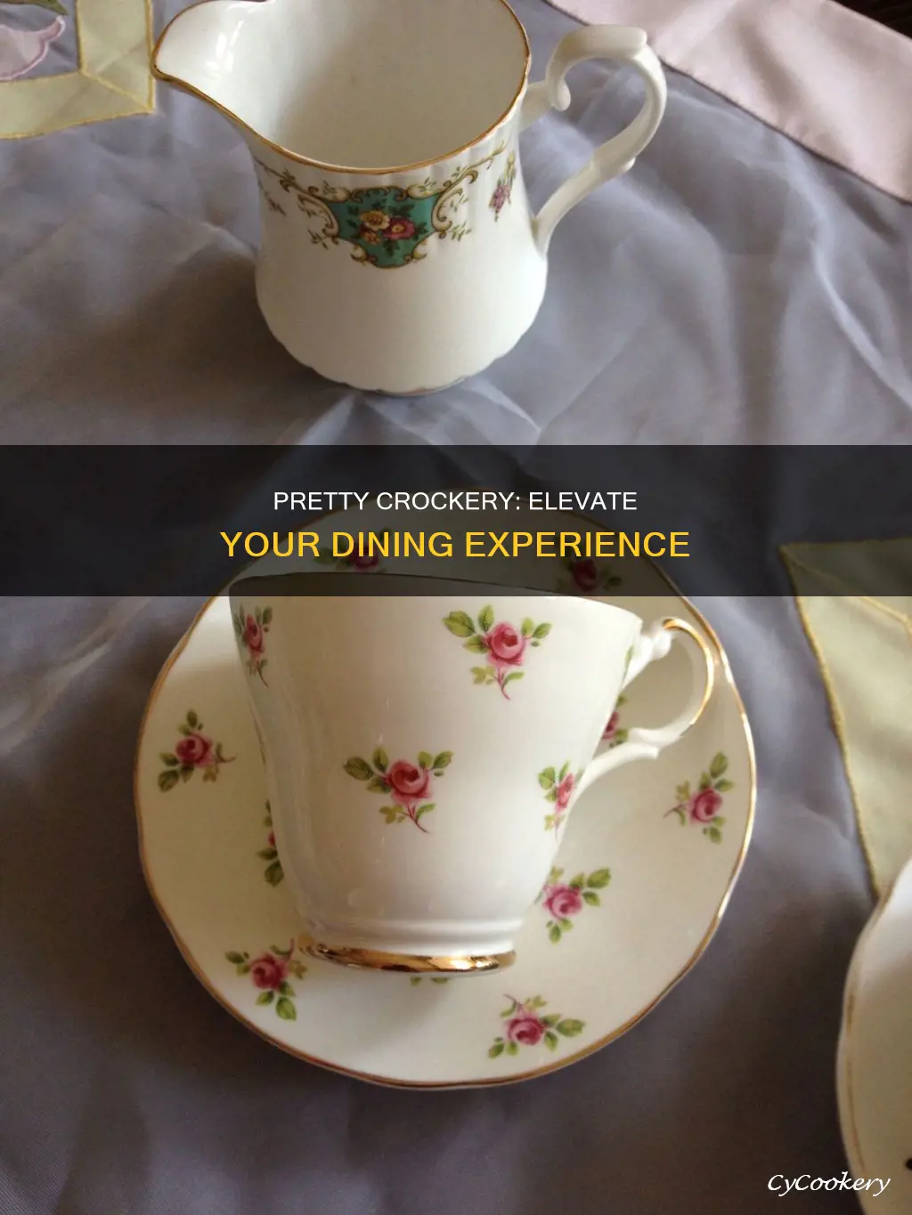 pretty crockery