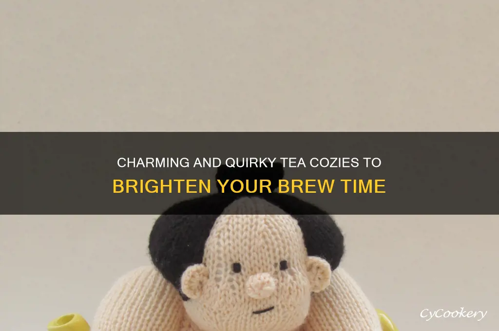pretty funny tea cozies