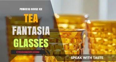 Charming Princess House Ice Tea Fantasia Glasses: A Vintage Delight