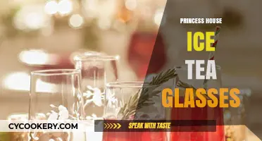 Charming Princess House Ice Tea Glasses for Summer Refreshment