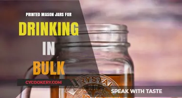 Bulk Printed Mason Jars: Stylish, Sustainable Drinking Solutions for Events