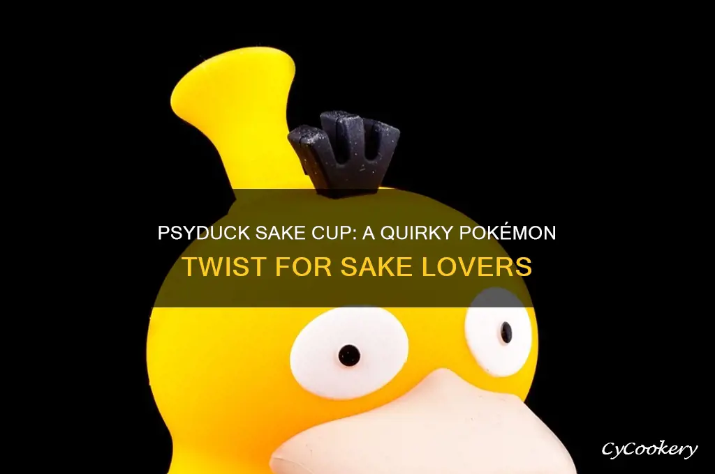 psyduck sake cup