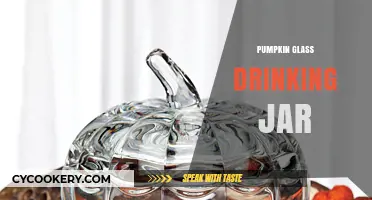 Chic Pumpkin Glass Drinking Jars: Elevate Your Fall Beverage Experience