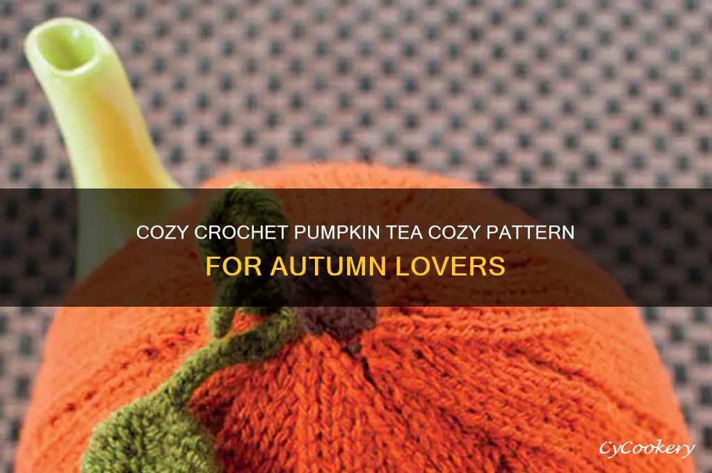 pumpkin tea cozy crochet pattern