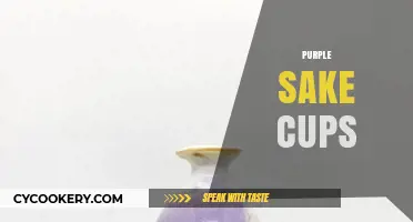 Elegant Purple Sake Cups: Enhancing Your Japanese Drinking Experience