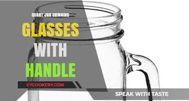 Stylish Quart Jar Drinking Glasses with Handle: Perfect for Every Sip