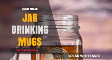 Creative Quart Mason Jar Mug Ideas for Stylish Sipping