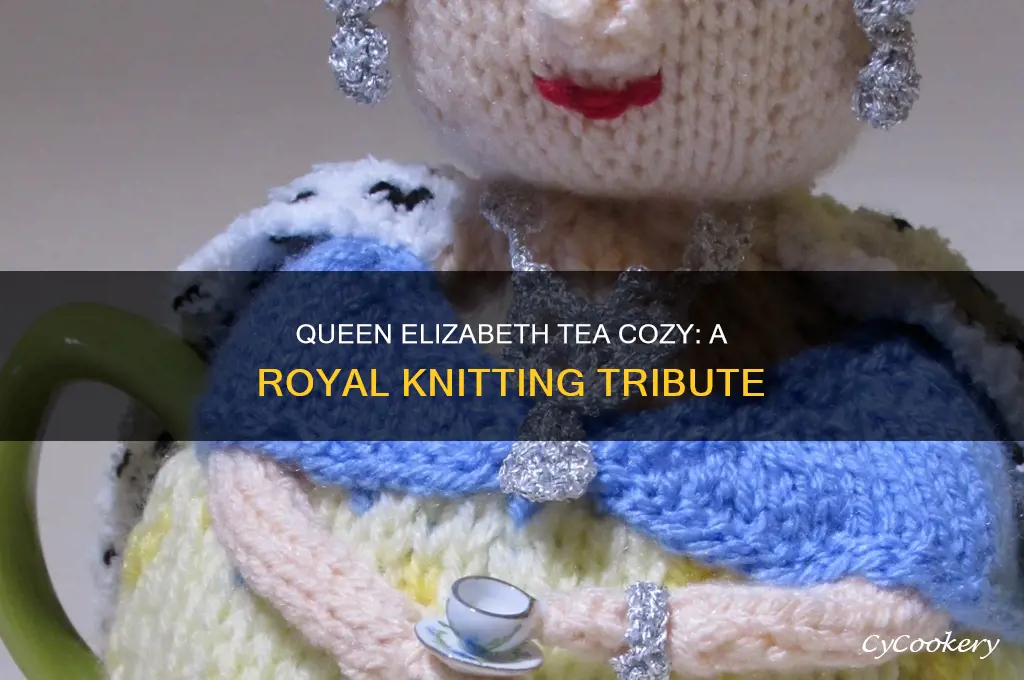 queen elizabeth tea cozy