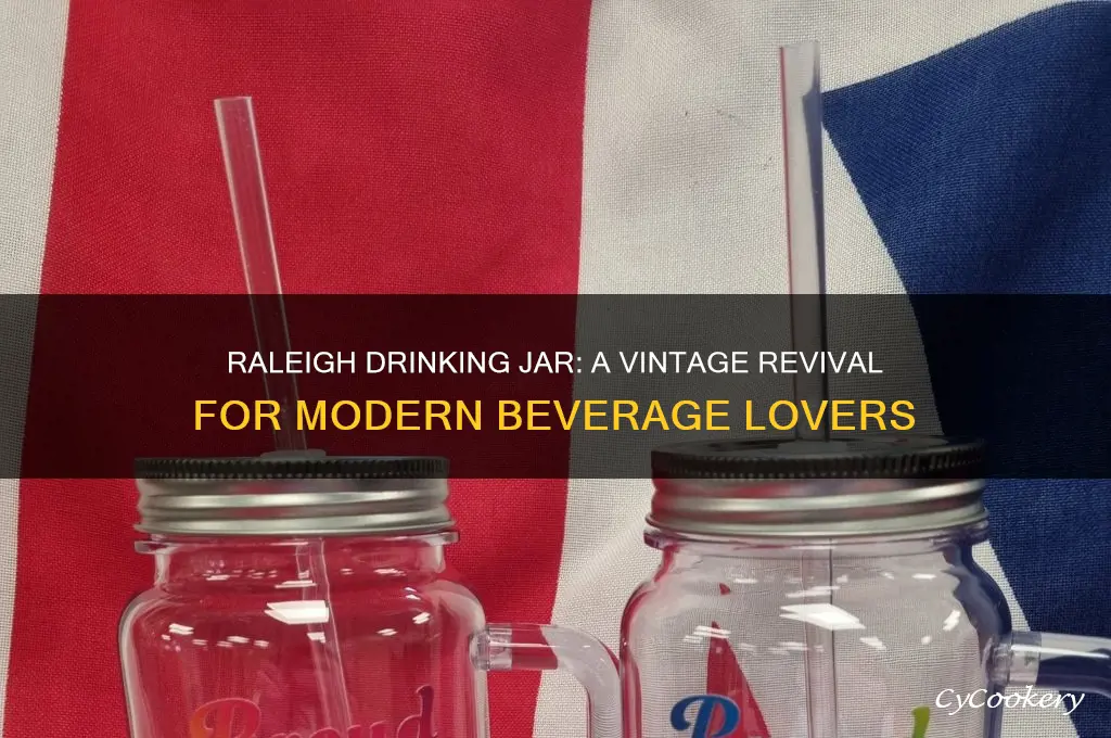 raleigh drinking jar