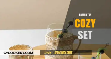 Elegant Rattan Tea Cozy Set: Perfect Blend of Style and Functionality