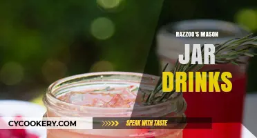Razzle-Dazzle Your Taste Buds: Razzoo's Mason Jar Drink Creations
