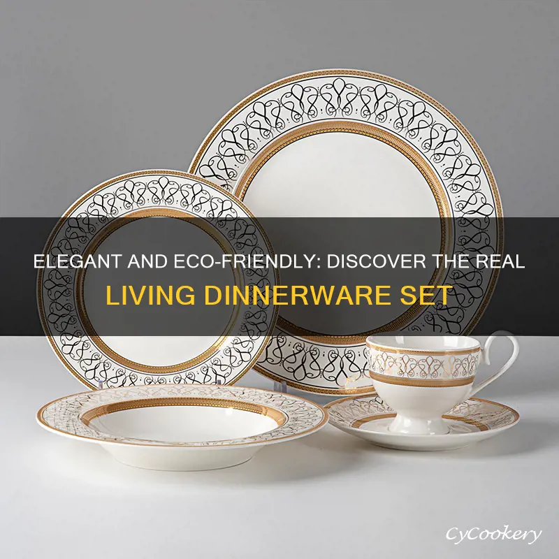 real living dinnerware set