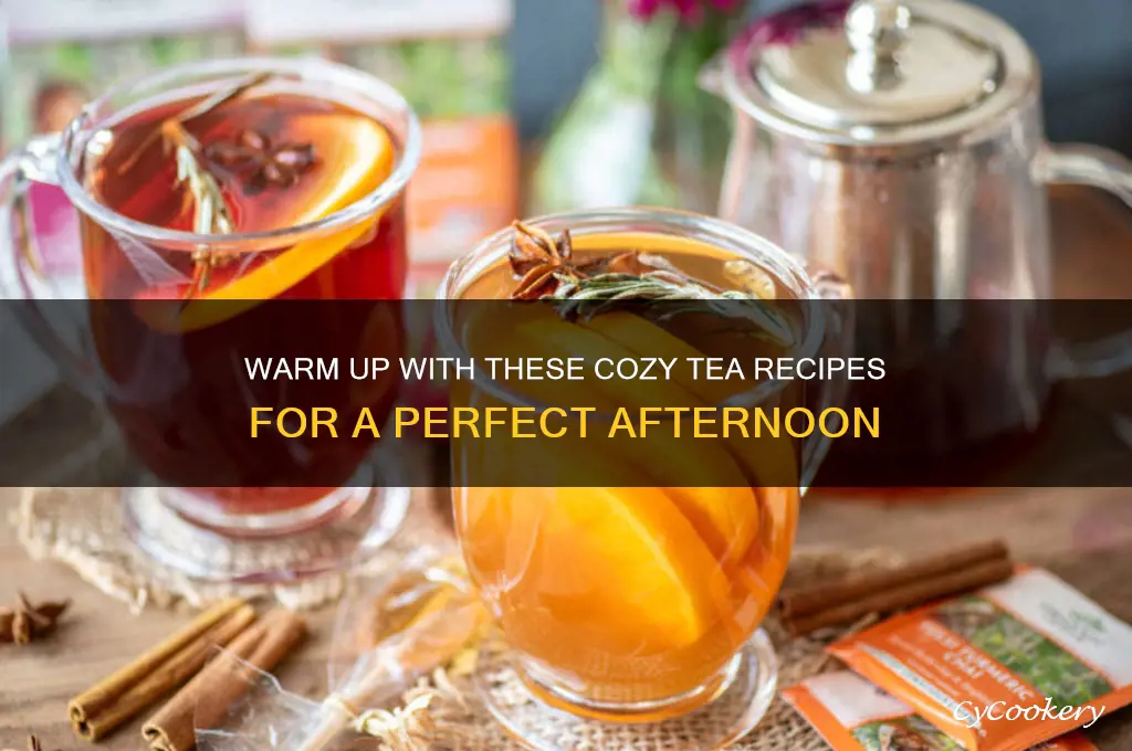 recipes for a cozy tea after a s