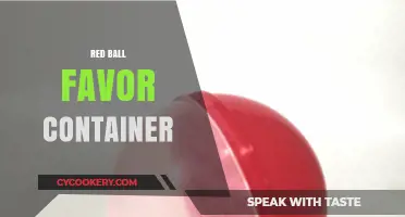 Creative Red Ball Favor Container Ideas for Memorable Party Gifts